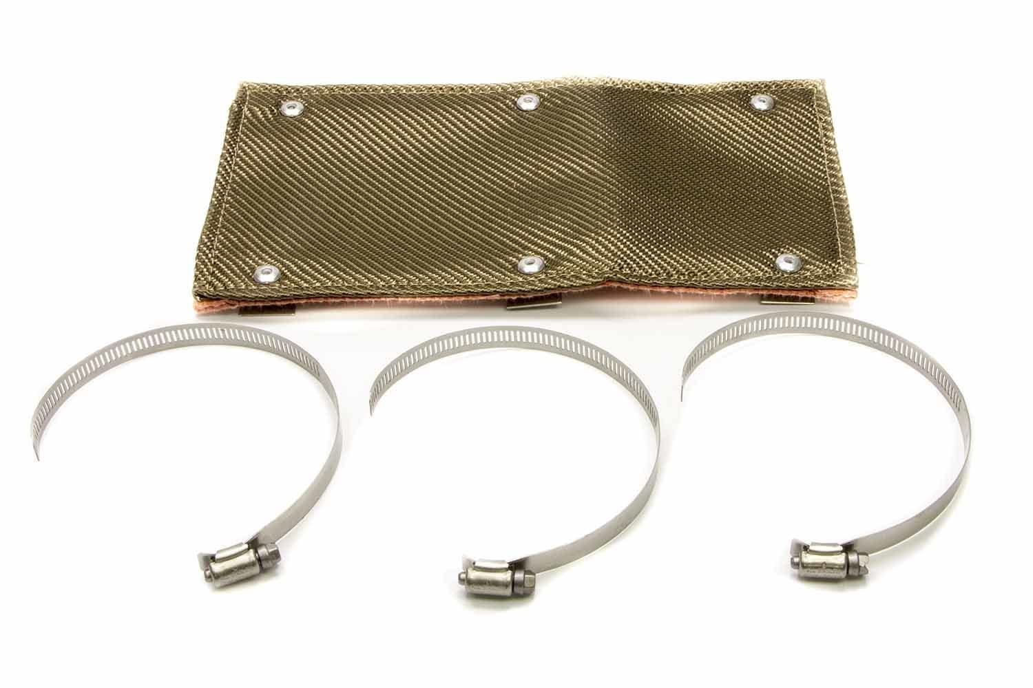 Design Engineering 010450 Titanium Pipe Shield 6" x 1' Exhaust Heat