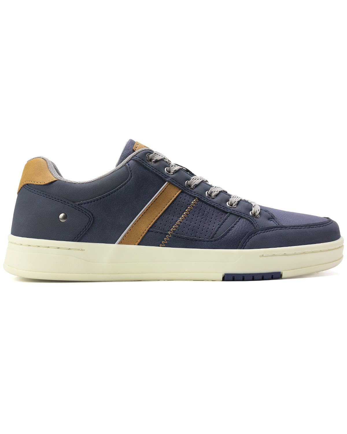 LANGDU Zapatillas Hombre Zapatos Vestir Casual Calzado Running Sneakers Deportivas Transpirables Zapatilla Moda Tamaño 41-46EU (45EU,Azul Marino 05)