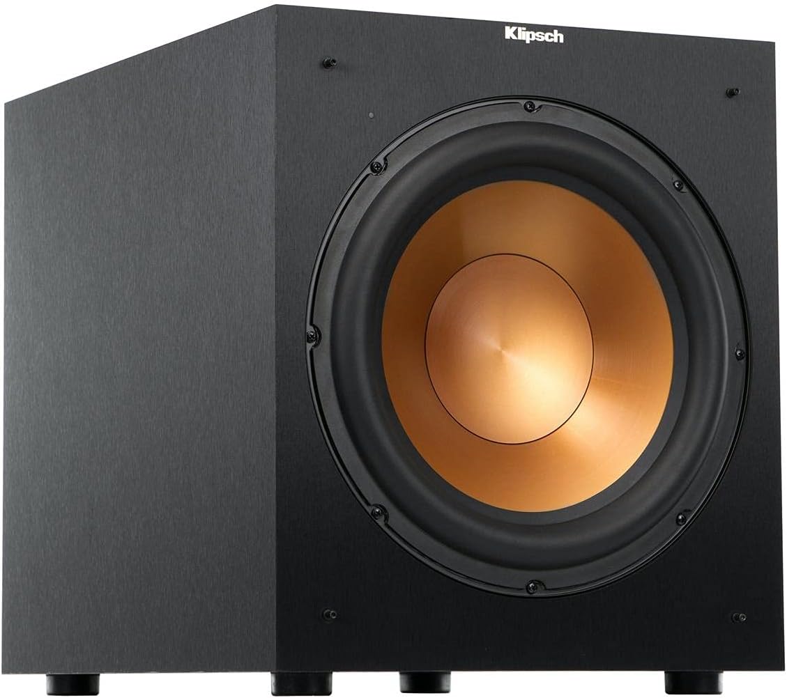Klipsch R-12SW Powerful Deep Bass Front Firing 12