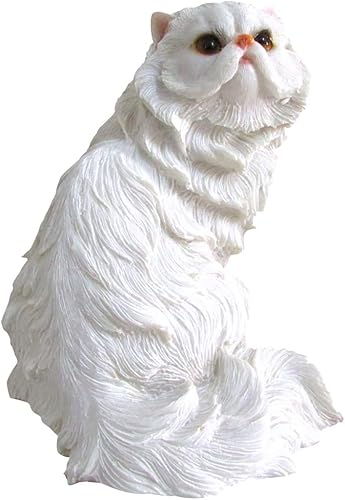 Escultura de jardín PHNAM de resina de gato persa, para decorar jardines interiores y exteriores, el mejor regalo para decoración de jardín