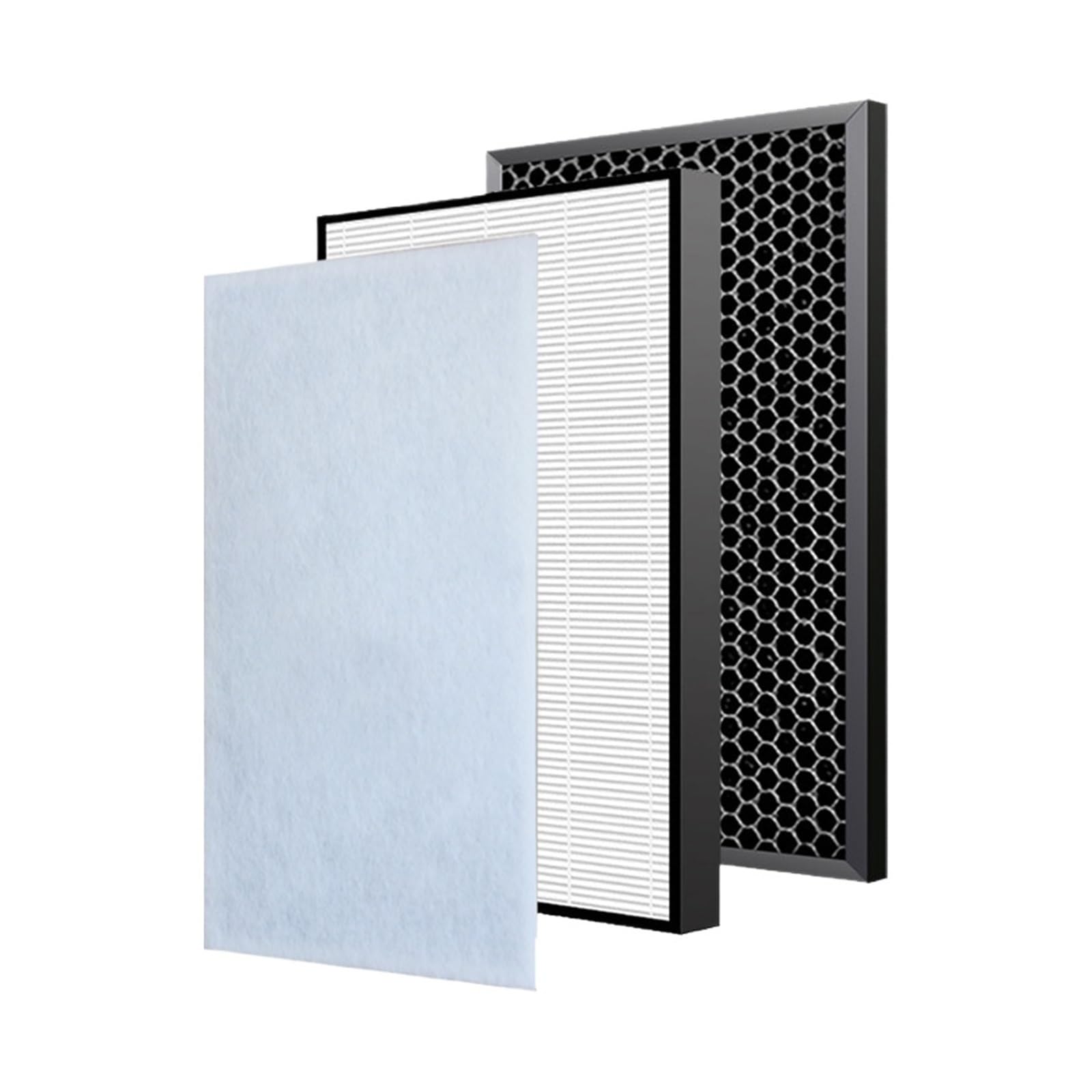 Filter Hepa，Compatible for Sharp，for KC-A40SA KC-A40SA-W KC-A40SA-B Air Purifier HEPA Carbon Humidifiying Filter for FZ-A40HFE FZ-A40DFE FZ-A60MFE(Hepa and Carbon)