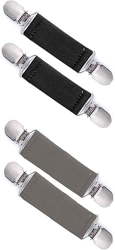 UTTPLL Clips de guantes de acero inoxidable para niños bebés niños pequeños clips elásticos para guantes de invierno para niños y niñas