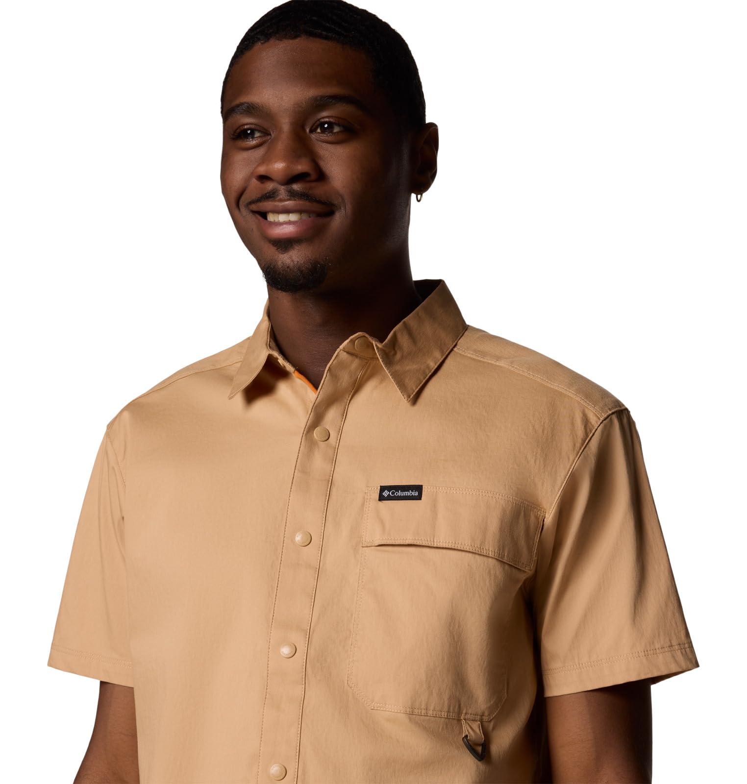 Columbia Landroamer Twill Short Sleeve Shirt Camicia a Maniche Corte Uomo (Pacco da 1)