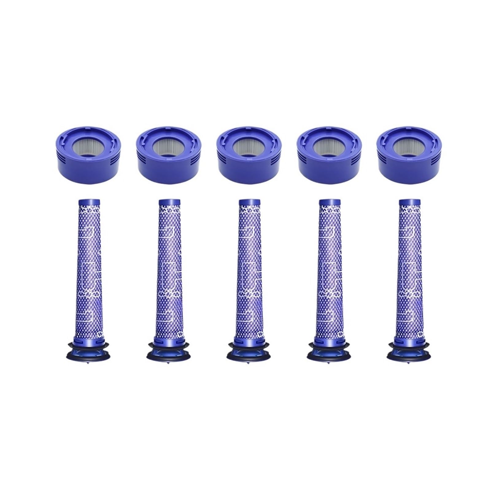 Zubehör Roboter-Staubsauger, waschbarer Filter, Ersatz-Ersatzteile, kompatibel for Dyson, V8 V7(Pre-filter 8)