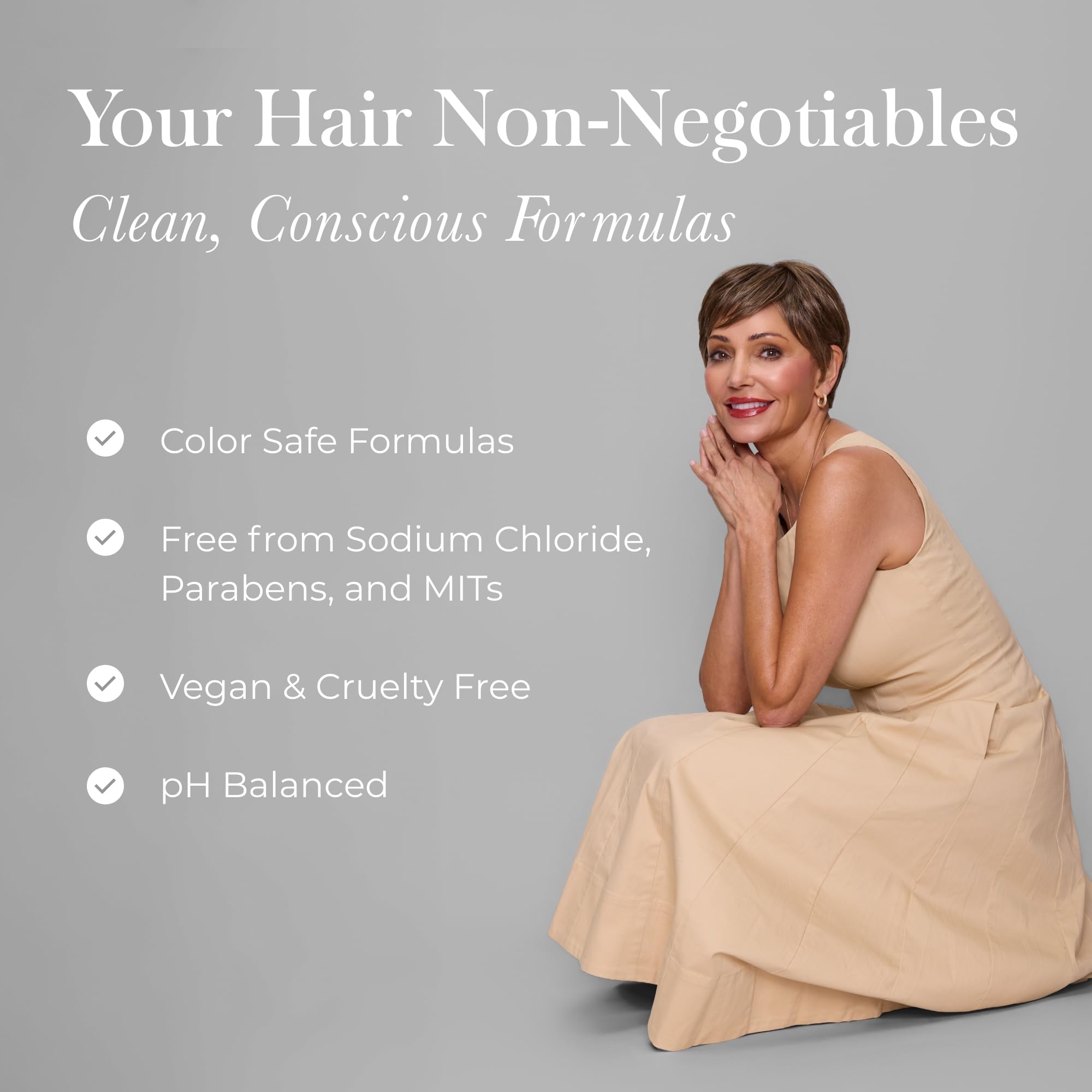 Jon Renau Synthetic Wig Care Travel Kit, 5-Piece Set
