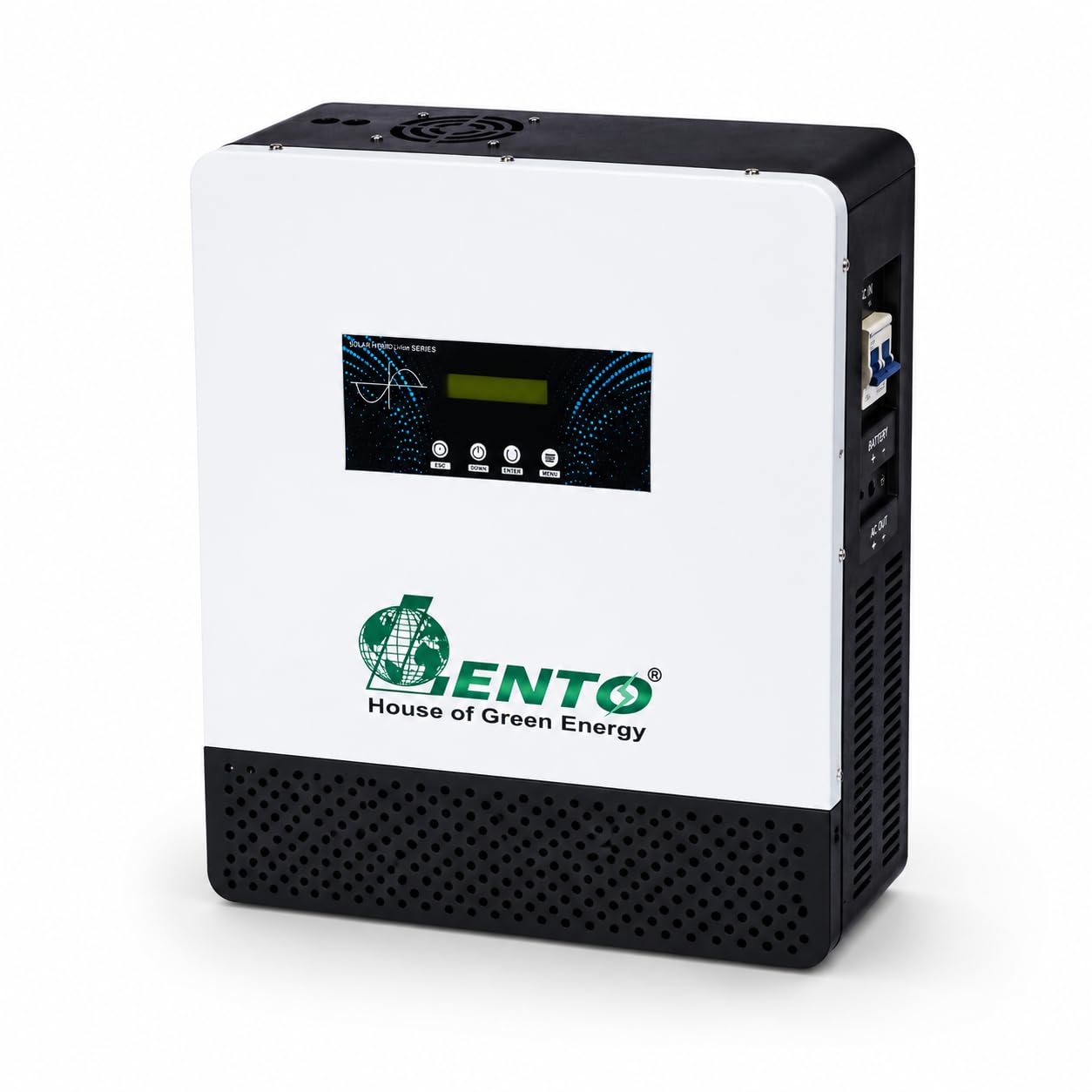 Lento 1100VA Hybrid Solar Inverter with Inbuilt 12.8V Lithium Battery | MPPT Solar Charger | Pure Sine Wave Output | Up to 1100W Solar Support | Fast Charging | Wall Mount Design | Made in India-image-23