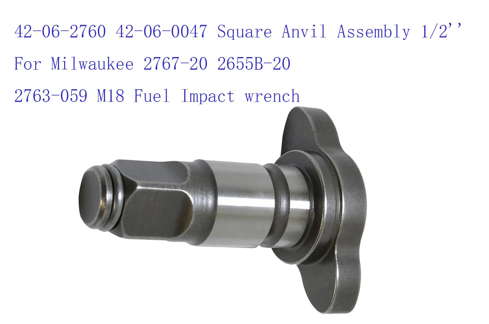 New 1/2" Square Anvil Assembly Replacement - Fits Milwaukee Tools (Part 42-06-2760) 9 thumbnail image