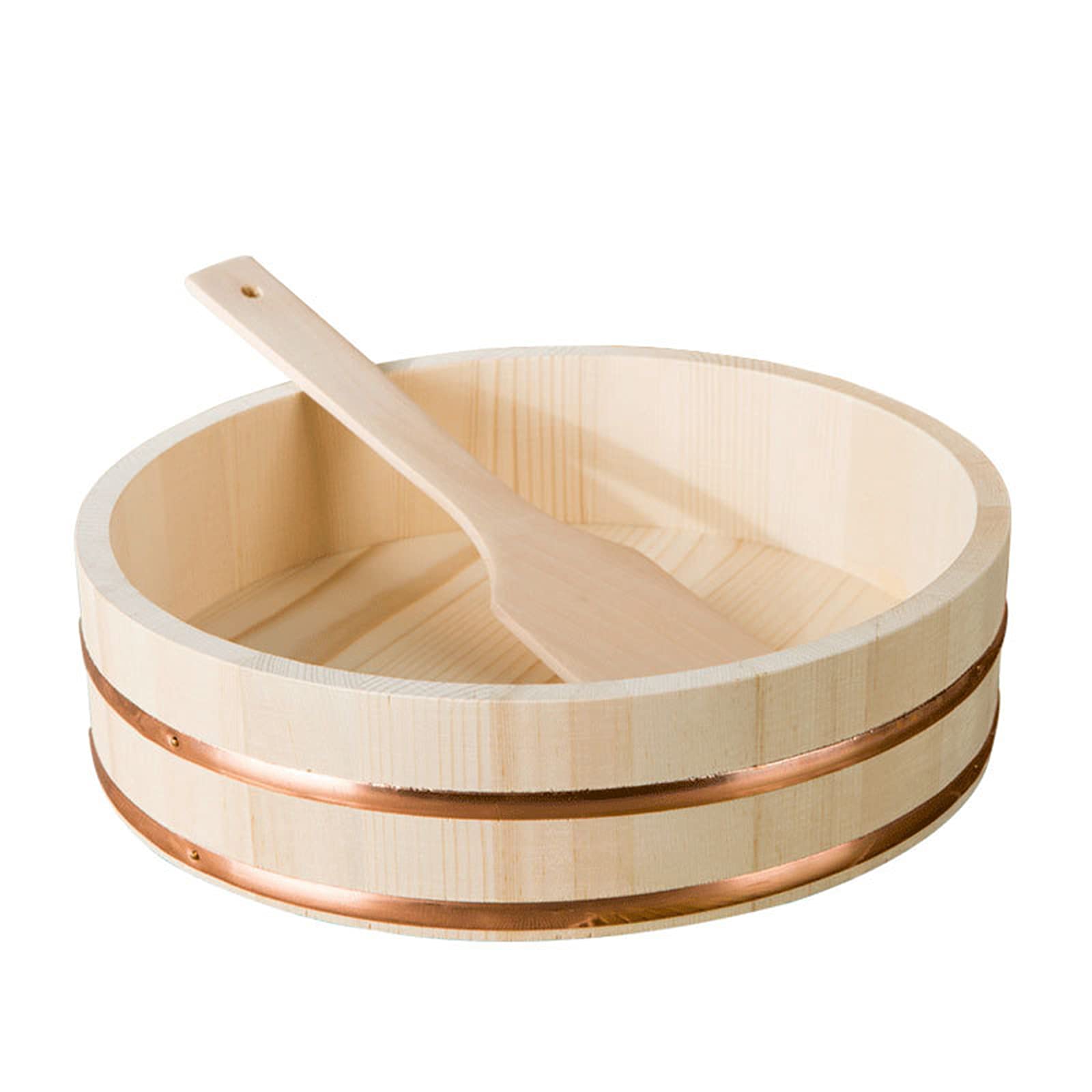 Lpitoy Ciotola Di Riso Di Sushi In Legno Hughiri Sushi Oke Sushi - 5