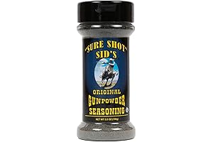 Sure Shot Sid's Gunpowder Seasoning: Elevate Your BBQ Game with a Guaranteed Hit