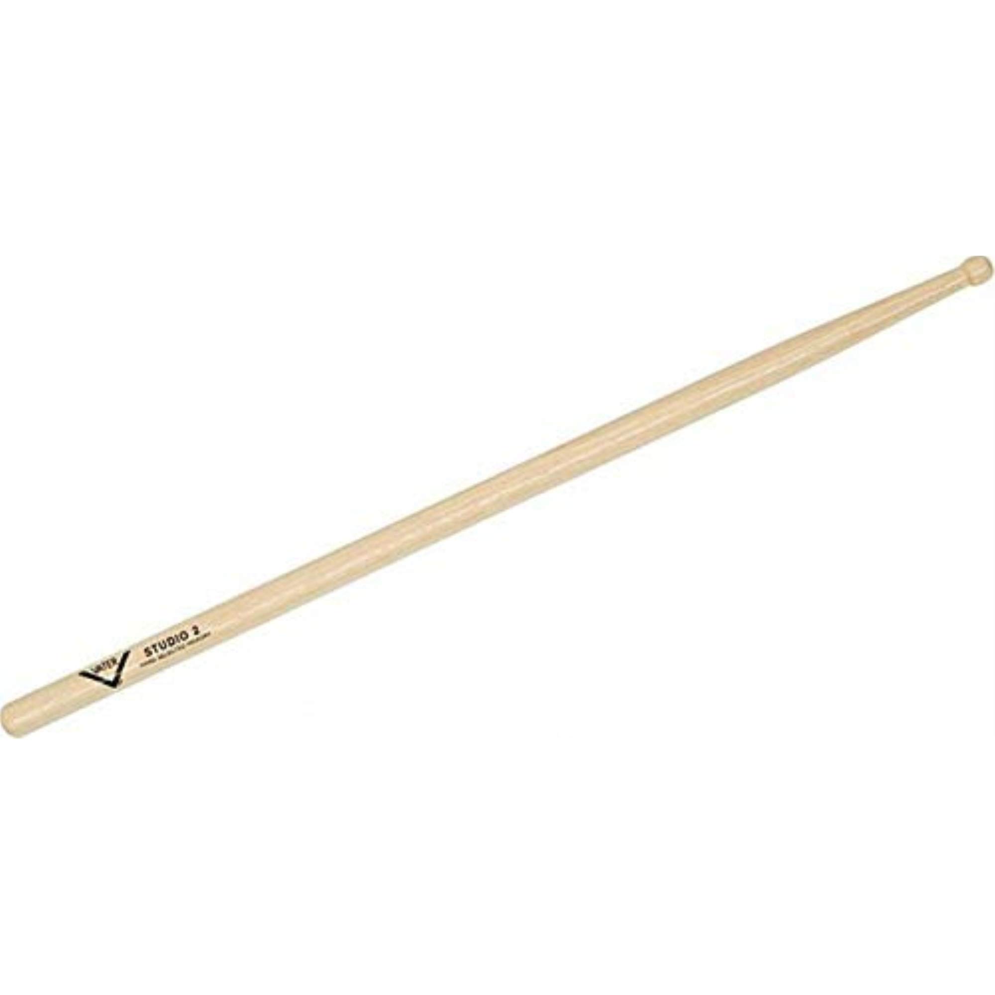 Vater - Studio 2 (Wood Tip) American Hickory Drumsticks - VHS2W, Natural