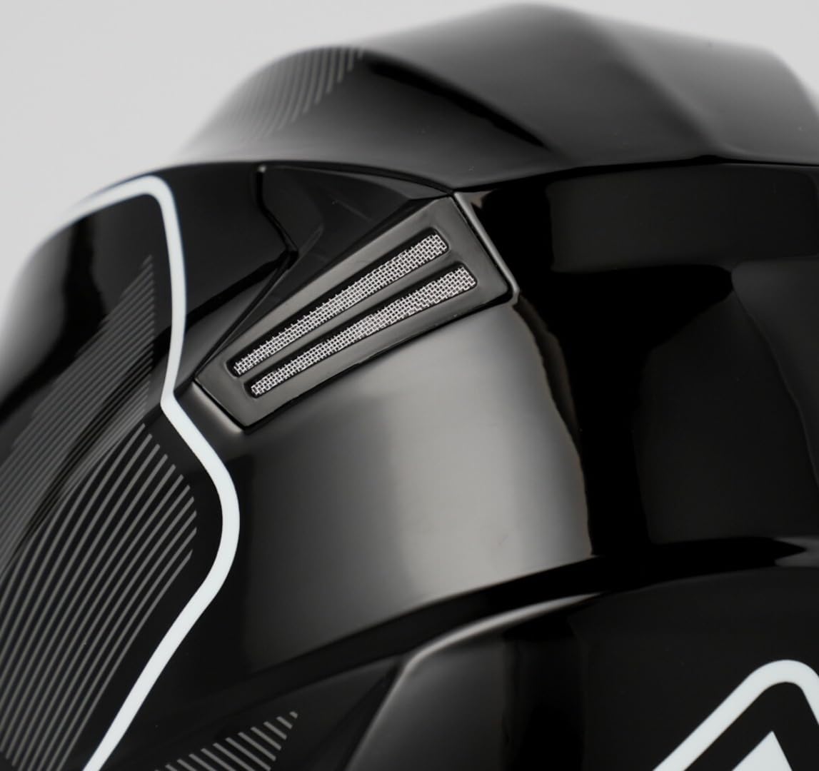 ACERBIS Casco SEREL 2206 Negro/Blanco M