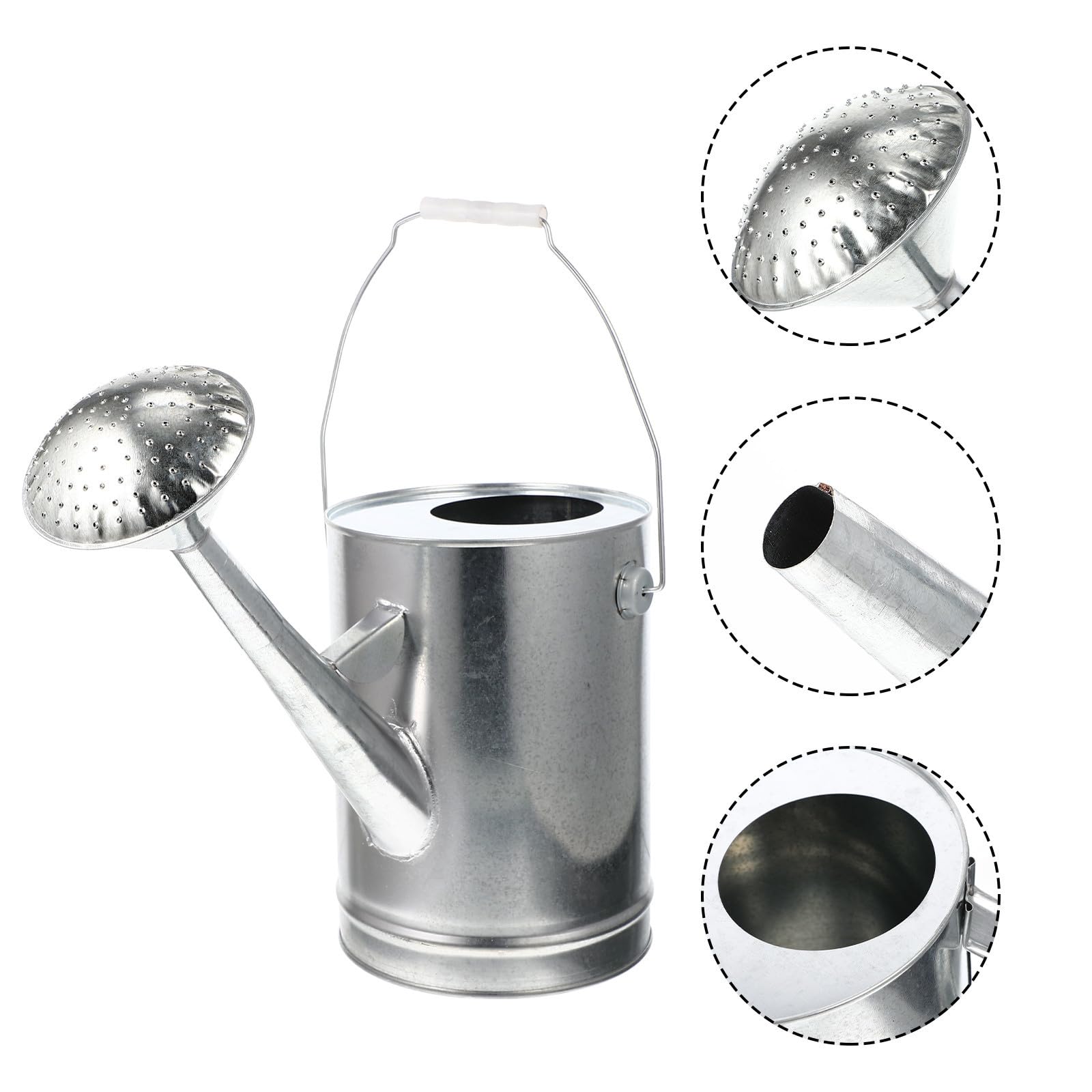 jojofuny Arrosoir Arrosage 5l pour Long Bec Robuste Fer Galvanisé en Intérieur et Extérieur des Plantes