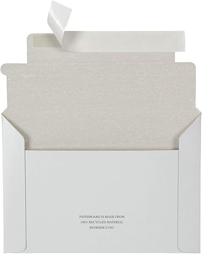 Miniatura 6 de Quality Park E7265 - Sobres multimedia forrados de espuma, 8 12 x 6, color blanco (caja de 25)