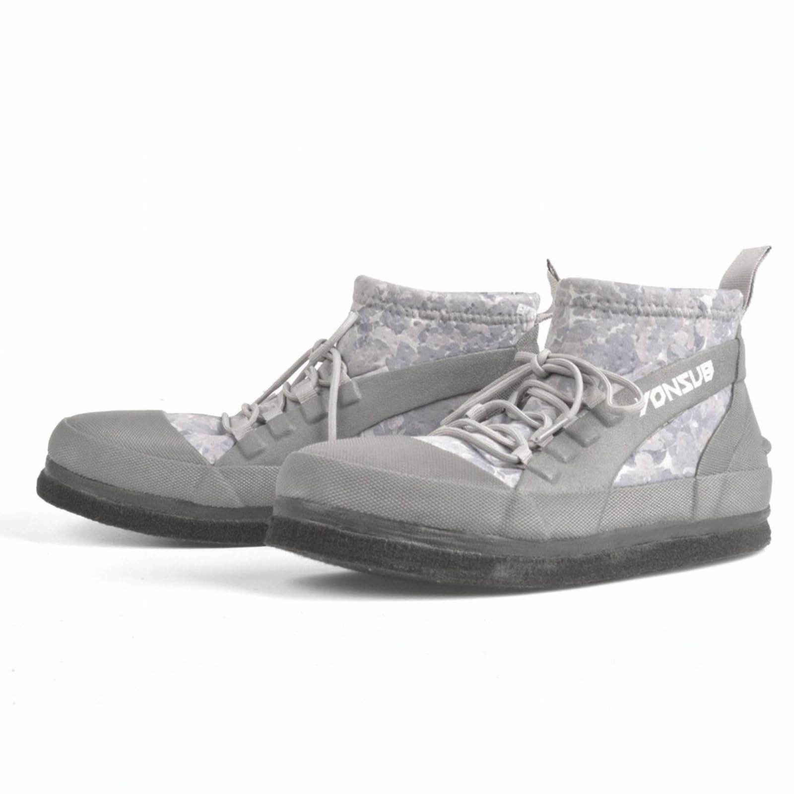 Amagogo Scarpe da Acqua Anfibie Outdoor Calzature Mare Trekking Spiaggia Traspiranti Leggere con Supporto alla Caviglia Basso Suola in Gomma con di Scarico, 迷彩灰YZ032, 39 | Antiscivolo, Scarpe Acquatiche, Traspiranti, per Spiaggia, Uomini, Escursionisti