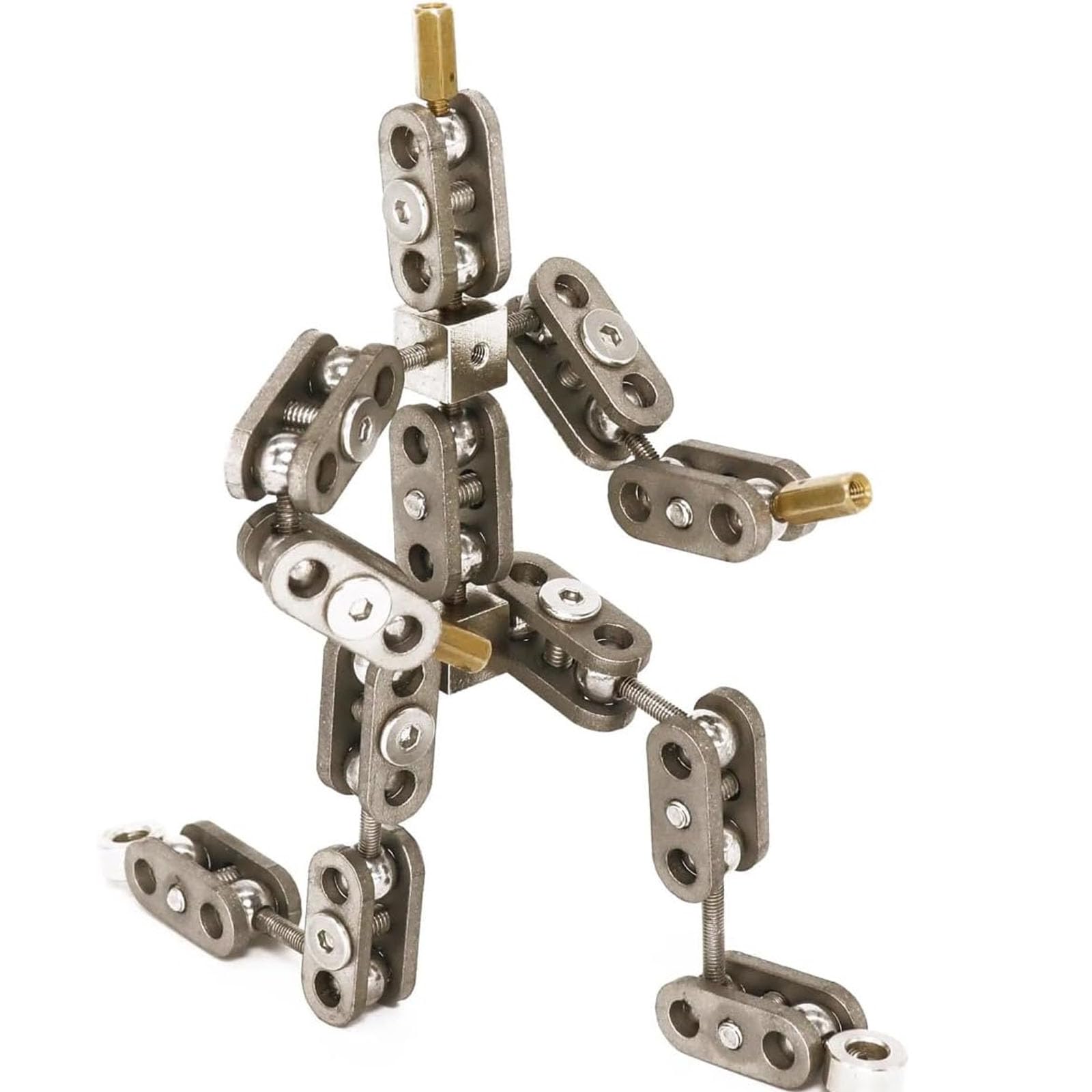 Kit Armature Marionnette Métal – Squelette Articulé Pour Stop Motion, Facile à Assembler, Niveau Pro Et Débutant