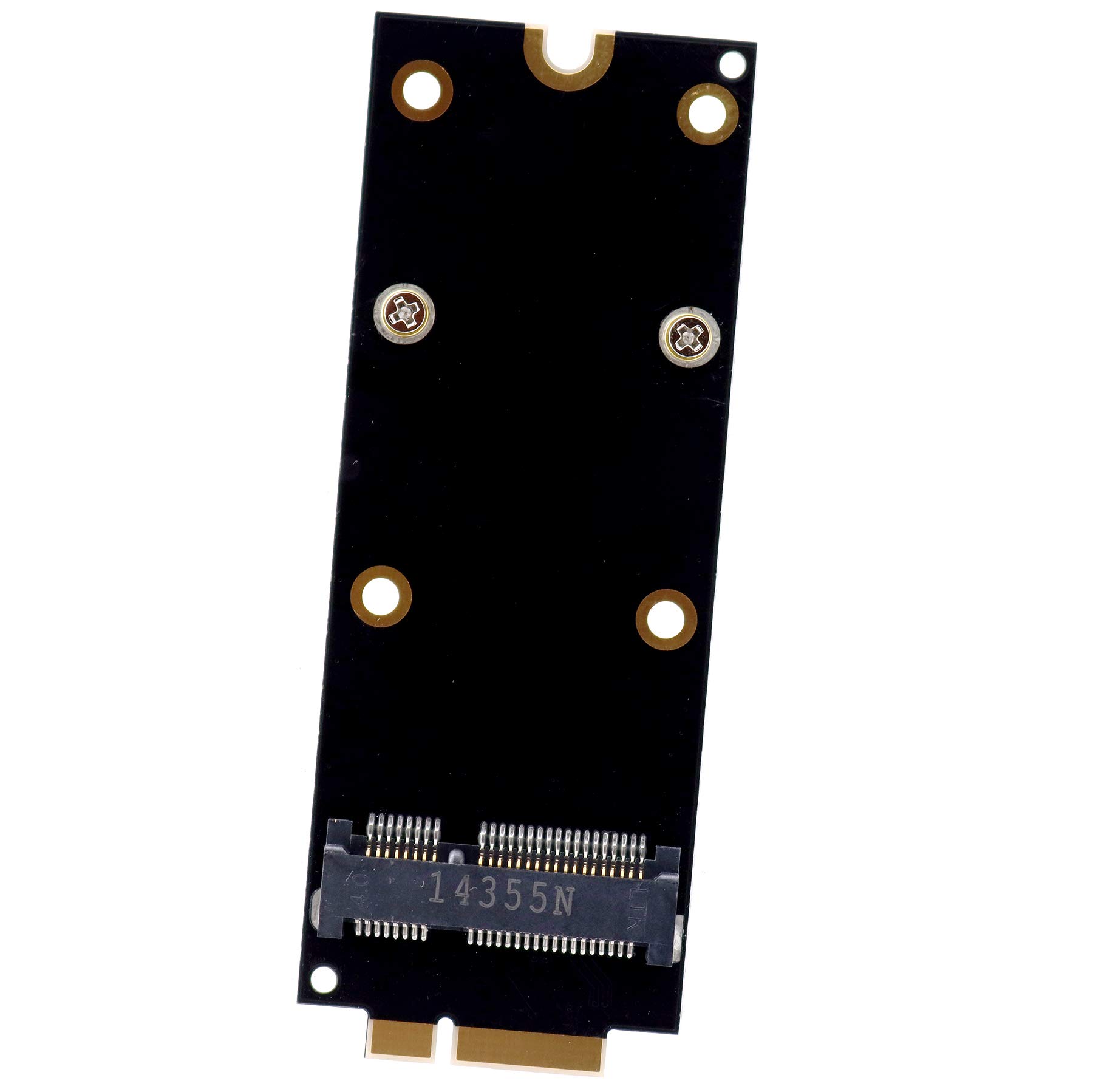 Deal4GO nVME NGFF 2230 2242 2260 M.2 SSD mSATA Hard Drive Adapter Card for MacBook A1398 A1425 2012/iMac A1418 A1419 2012