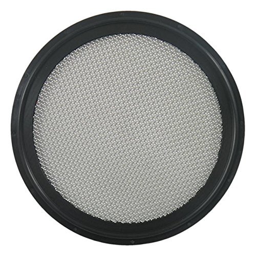 Buna Sanitary Tri-Clamp® Screen Gasket, Black - 1.5" w/ 20 Mesh (316L Stainless Steel)