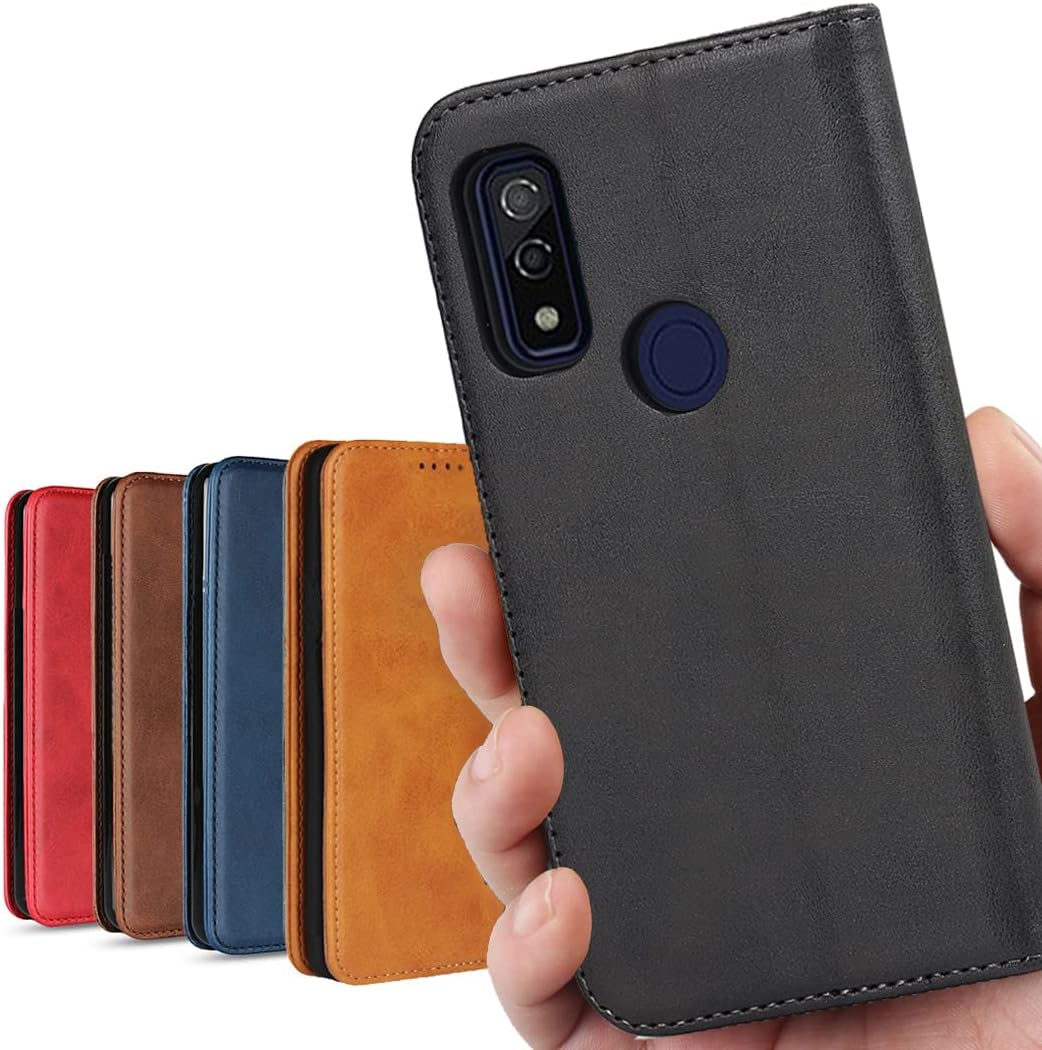 Arrows We ケース 手帳型 F-51B docomo FCG01 au SoftBank A101FC 全対応 Fujitsu用 富士通に適用 ArrowsWe ケース 手帳型ケース F51B ケース アローズWE ケース カバー アローズ WE F-51B ケース FCG01 手帳ケース 携帯ケース case 適用 【iCoverCase】 合成皮革 内蔵マグネット 手帳型 スマホケース 携帯カバー カード入れ スタンド機能 落ち着いた色 レトロ ブラック