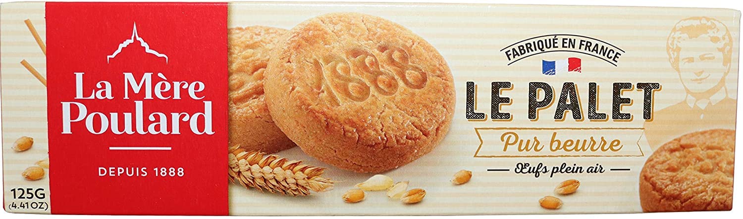 La Mère Poulard, Butter Shortbread Cookies, 125 Grams : Amazon.ca