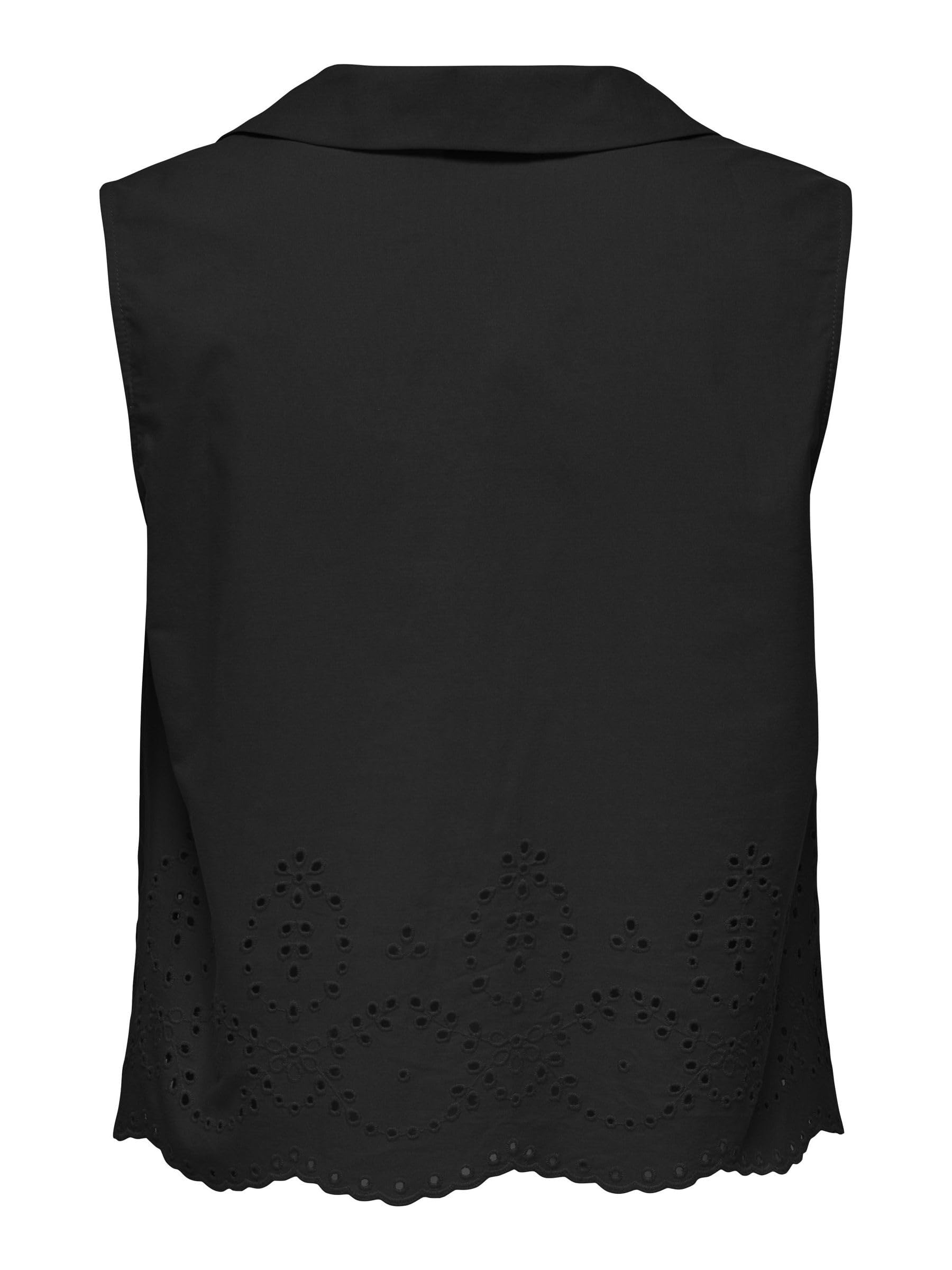 ONLY Shirt Onlroxanne SL Resort Camiseta Wvn para Mujer