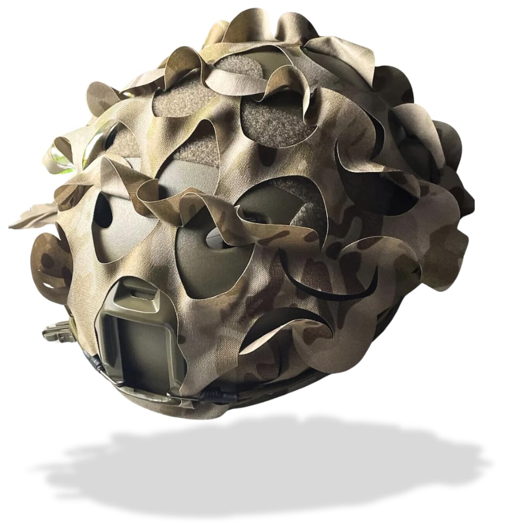 Amazon.com : Sable Defense USA - Cordura Helmet Scrim, Helmet Camo