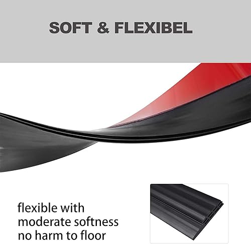 Miniatura 5 de Tope de puerta para puertas exteriores e interiores, sello debajo de la puerta, bloqueador de corrientes de aire debajo de la puerta, burlete