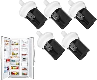 5Pcs Refrigerator Door Light Switch Momentary Open Normal Closed PBS‑35 3A 250V AC for Refrigerator/Cabinet