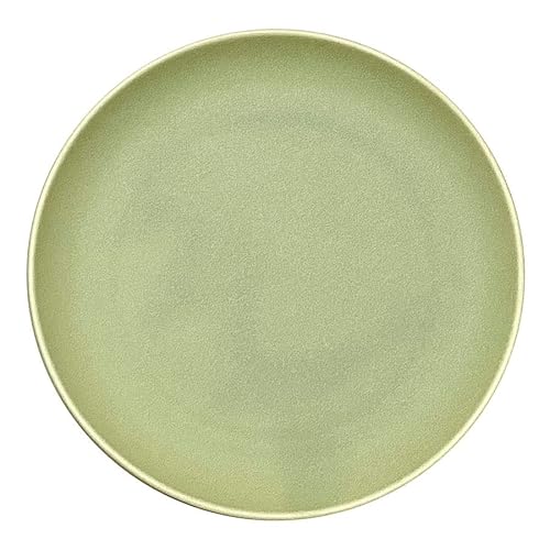 マルサン近藤 皿 食器 陶器 丸皿 取り皿 パン皿 ケーキ皿 15cm グリーン 食洗器対応 日本製 スモーキー 22460