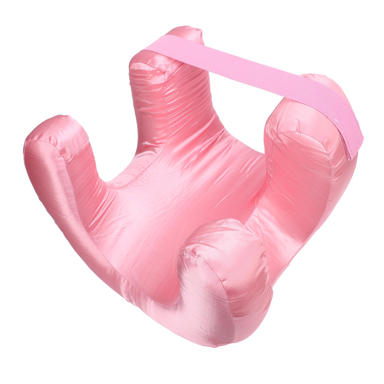 Face Down Pillow, Soft Memory Foam Desk Napping Pillow Stowable Face Down Prone Cushion for Sleeping Napping (Pink)