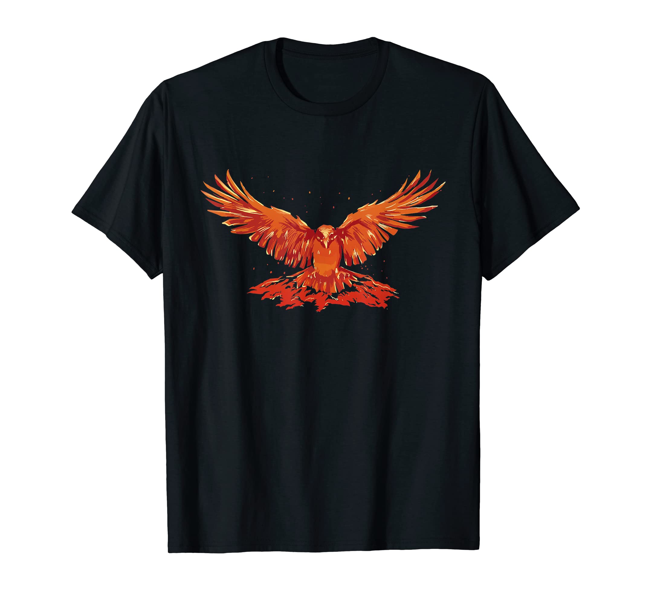 ファリファリ　Tシャツ　ファイヤー Amazon | フェニックス灰 若返り ファイヤーバード シンボル