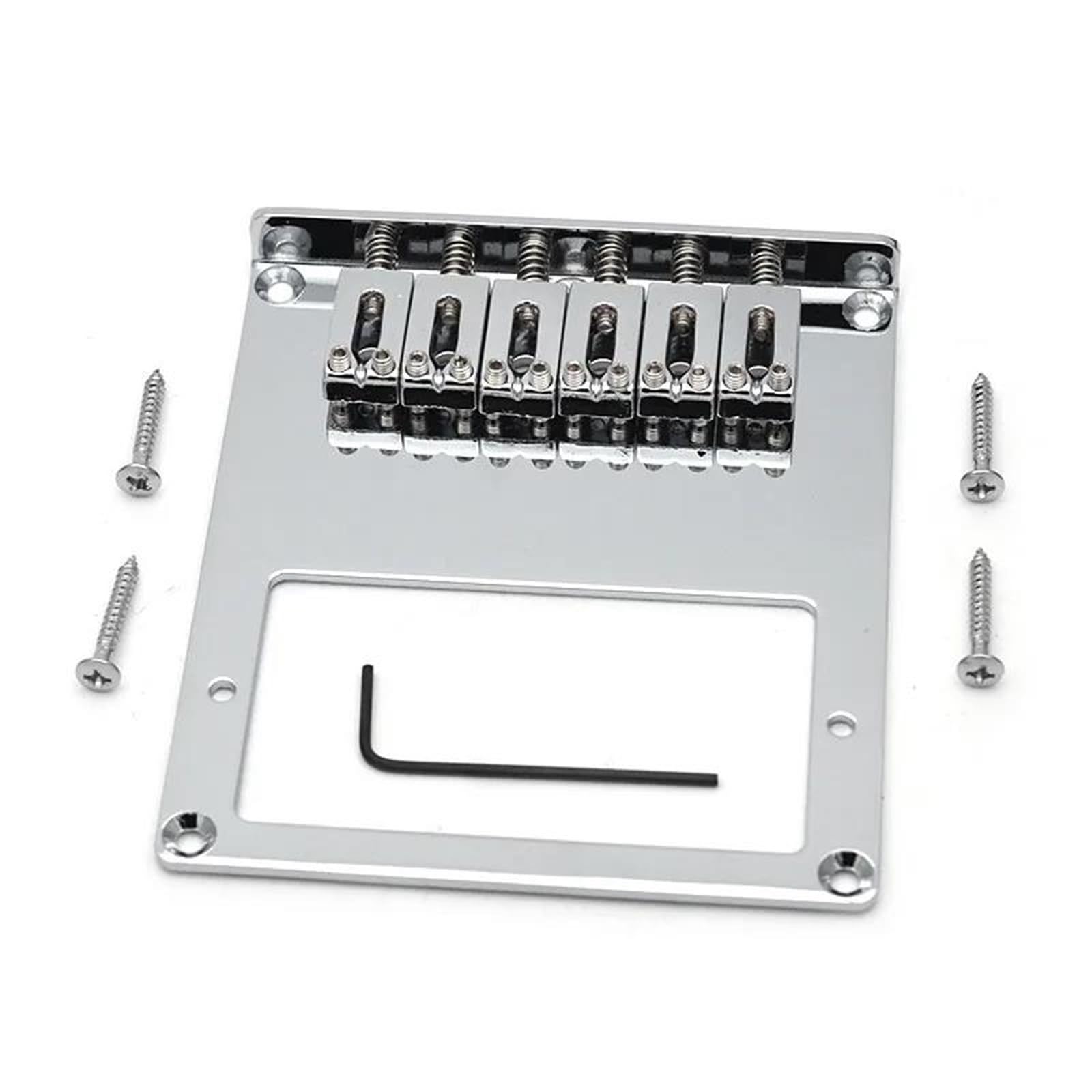 Mostek 6 strunowy 101x89mm do gitary elektrycznej TL ze stopu chromu Mostek Gitary Profesjonalnej