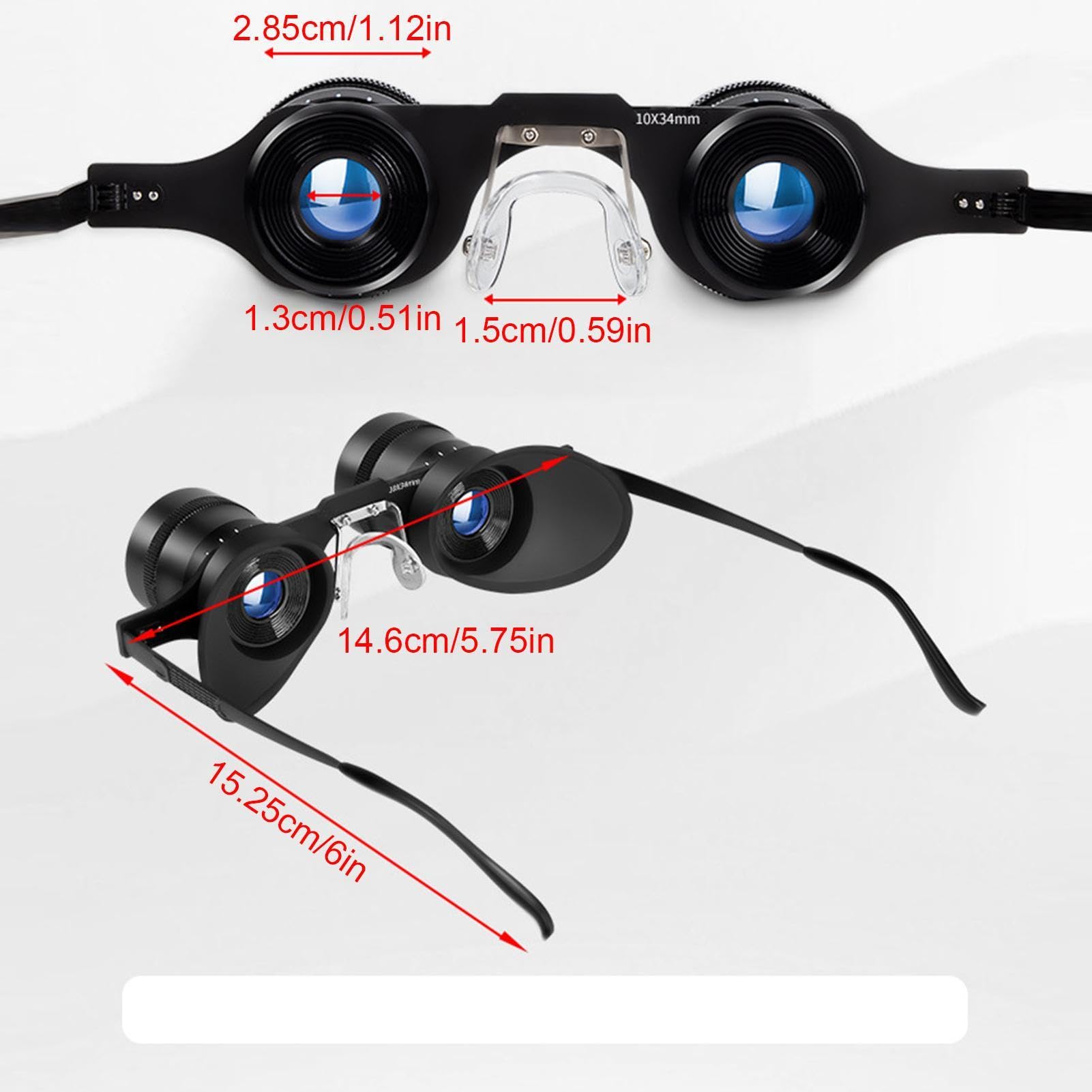 Binocolo da Viaggio Occhiali Portatili con Ingrandimento 3X