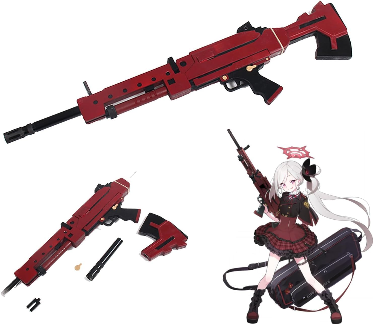 Amazon.co.jp: 浅黄ムツキ コスプレ道具 武器 上質 美品 PVC製道具