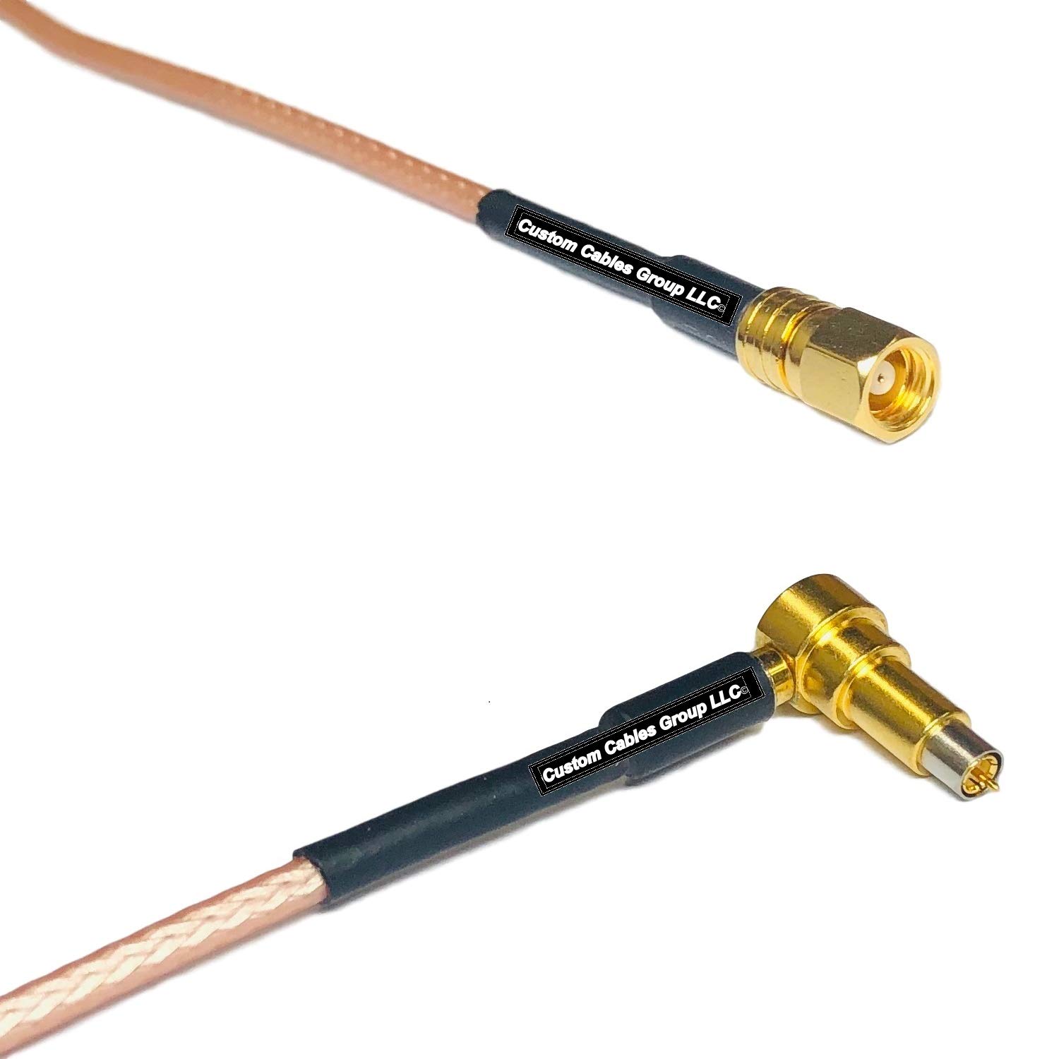 6 feet RG316 SMC Female to MS-156 Male Angle RF Pigtail Coaxial Cable