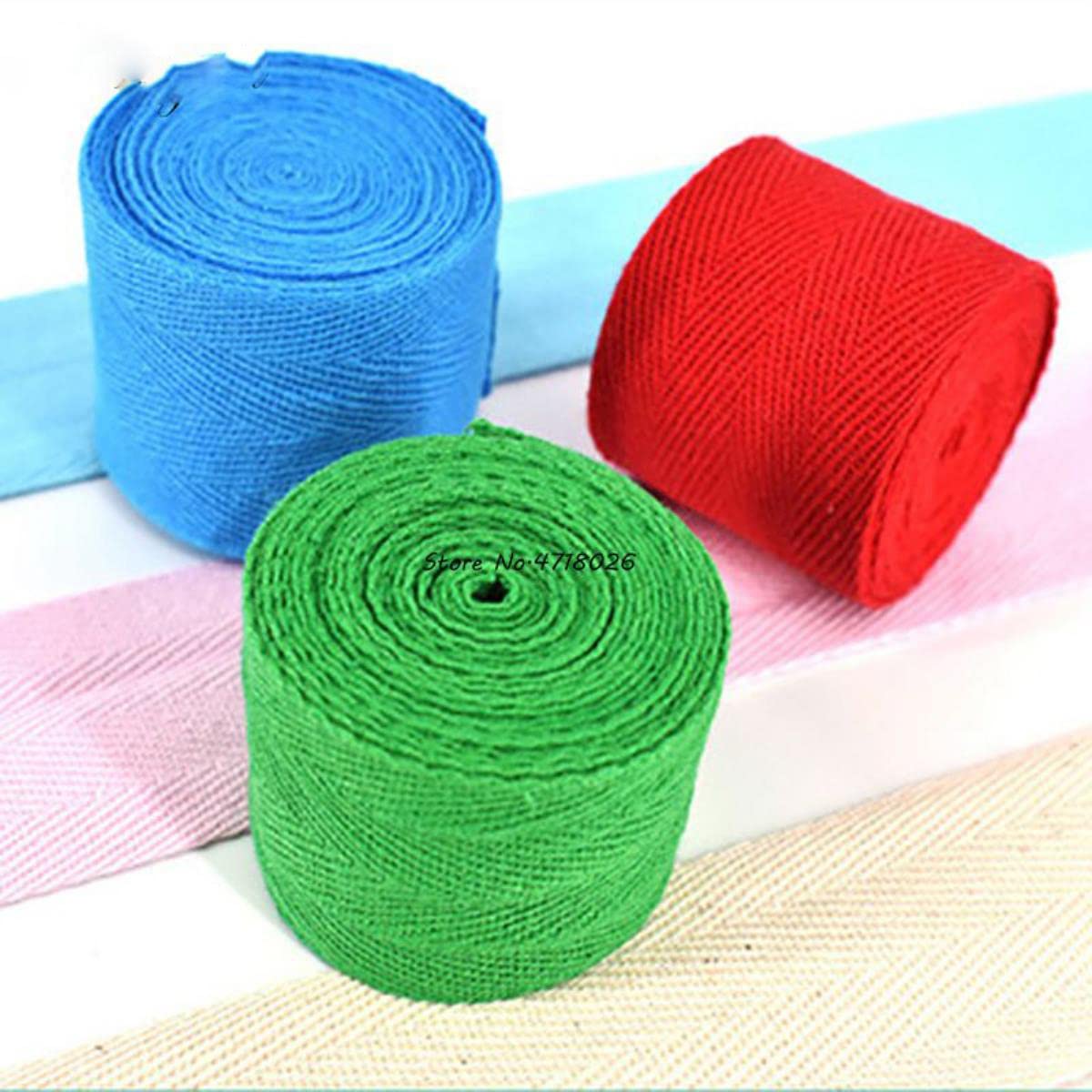 30 mm de ancho 100% cinturón de algodón paquete de cinta de espiga fuerte cinta de algodón 50 yardas para accesorios de tela hechos a mano Diy 34 colores-aproximadamente 50 yardas