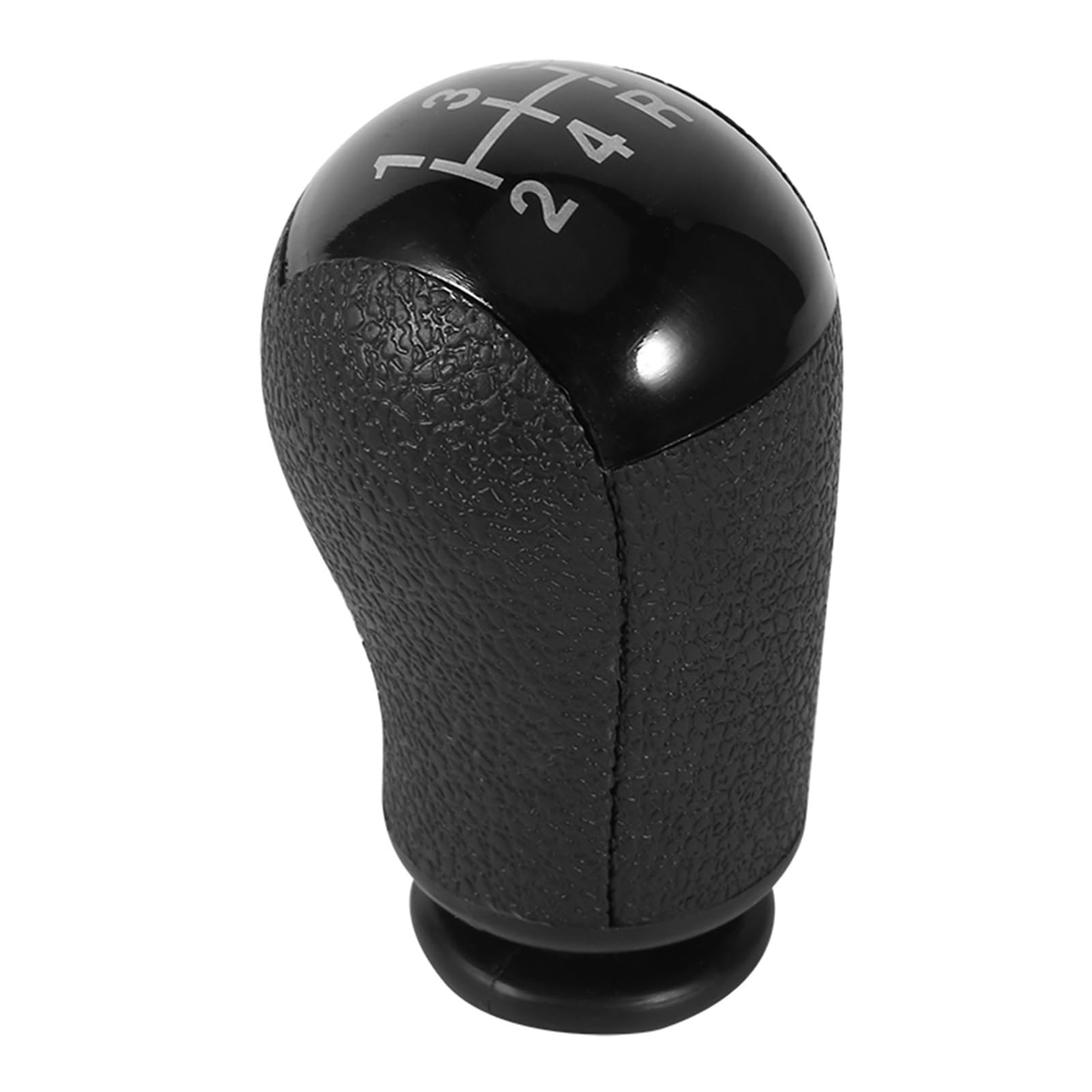 Zhannuobhd Black For Mustang For Galaxy For Fiesta For Mk6 For Transit 5 Speed Mt Gear Stick Shift Knob Stick Shifter Lever Knob(Black)