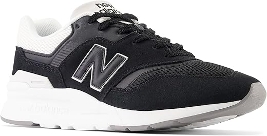 New Balance Men's 997H V1 Sneaker, Black/White 1, 9