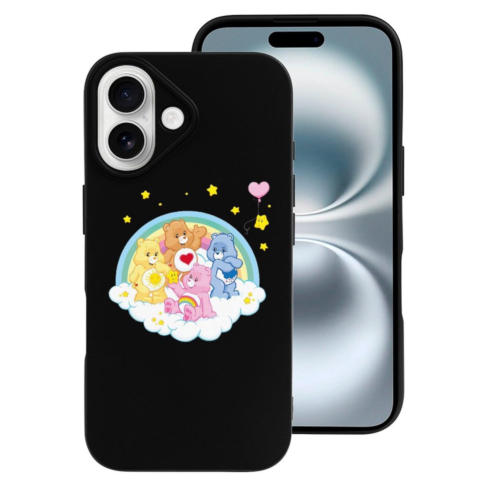 Amazon.co.jp: ケアベア iPhone 16 6.1インチ用 ケース TPU