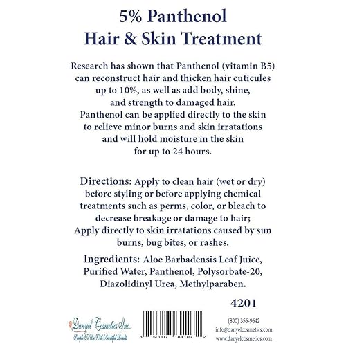 Miniatura 2 de Tratamientos para el cabello y la piel de pantenol al 5%