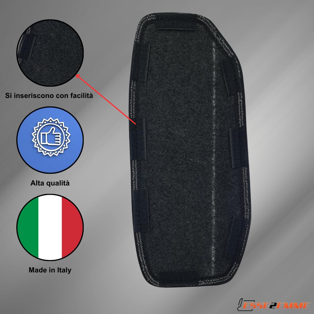 Tappetino Protettivo Pedana Poggiapiede ESSE2EMME Per Seat Arona 2017 - Made In Italy