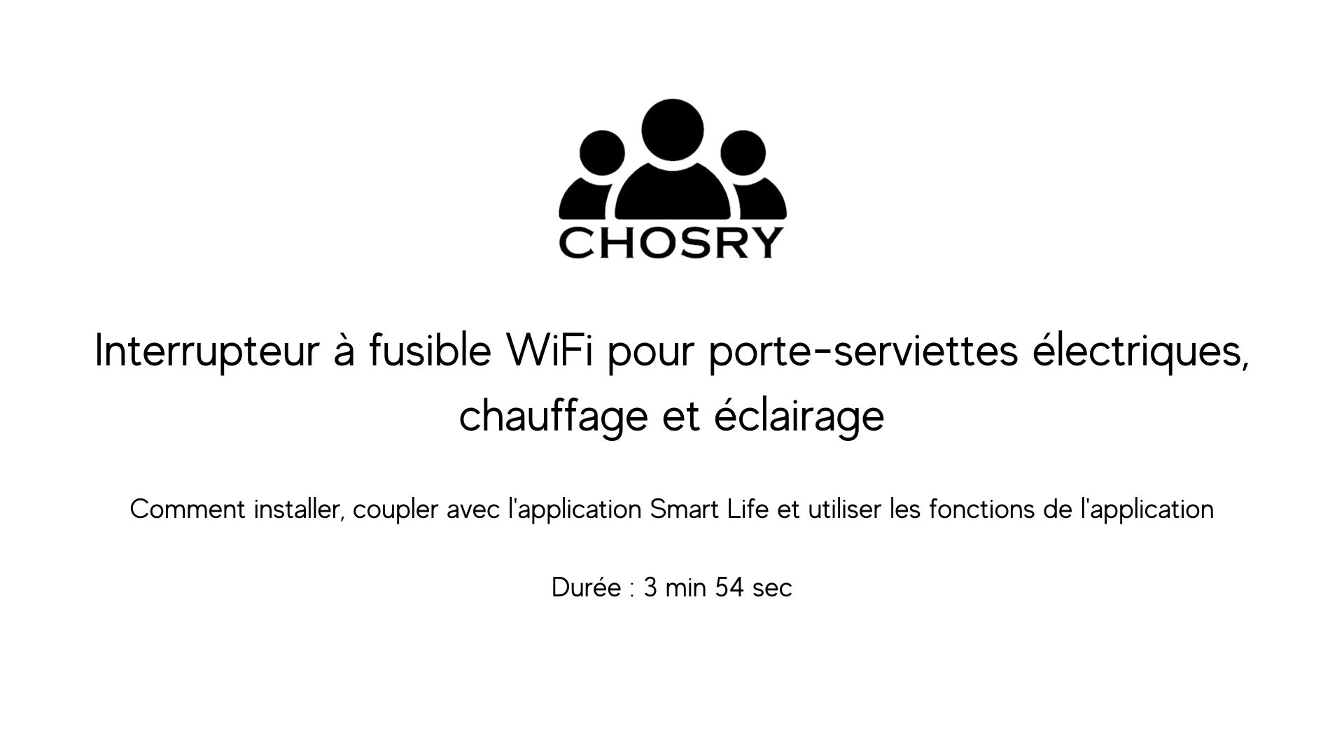 Minuterie électronique Pour Chauffe-serviettes