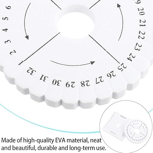 Miniatura 7 de EXCEART 2 piezas Kumihimo - Disco de disco redondo cuadrado trenzado, herramientas de tejer para bricolaje hilo fino alambre con cuentas Kumihimo
