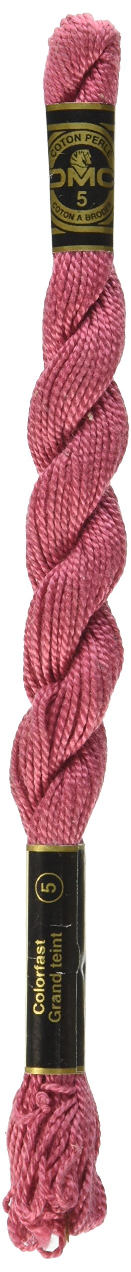DMC 115 5-3731 Pearl Cotton Thread, Very Dark Dusty Rose, Size 5