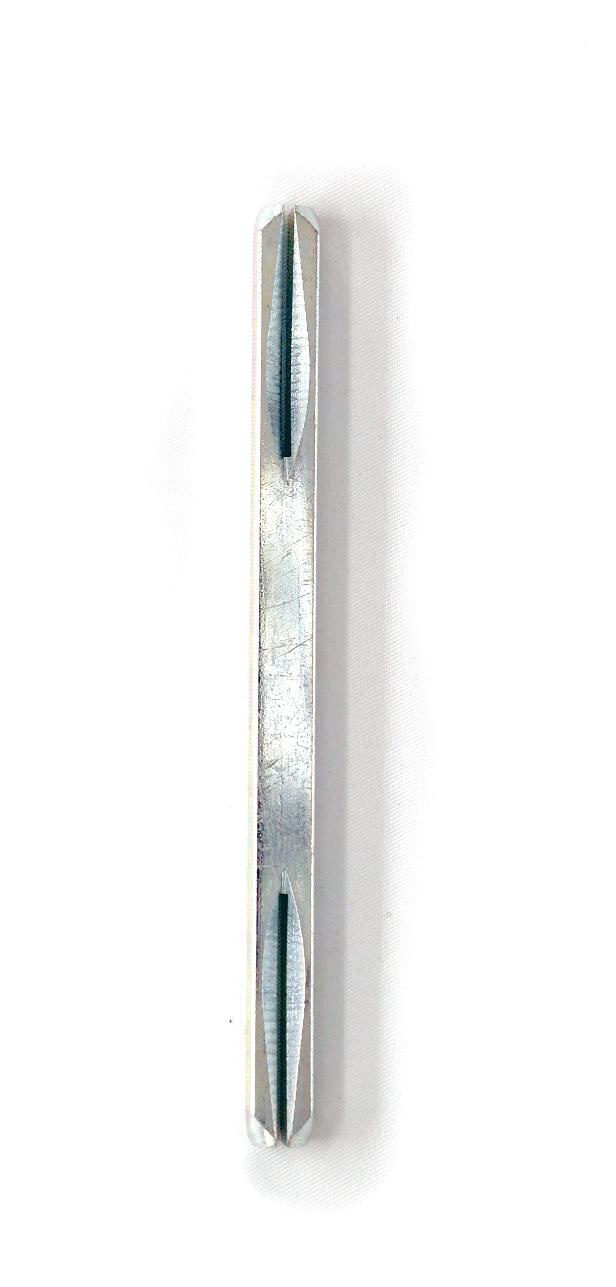 Fixitflo Bzp 8Mm Split Spindle Bar 120Mm Length For Door Handle Repair Split Or Slotted Spindle Pack Of 1 (120Mm Split Spindle)