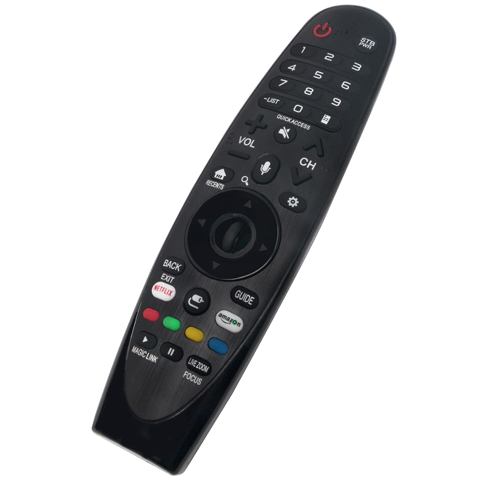 PERFASCIN Replacement IR Remote AN-MR650A Fit for LG TV 60UJ654T 60UJ654V 60UJ7700 65SJ8000 65SJ800T 65SJ8500 65SJ850A 65SJ850T 65SJ9500 65UJ634V 65UJ6520 Without Voice Function