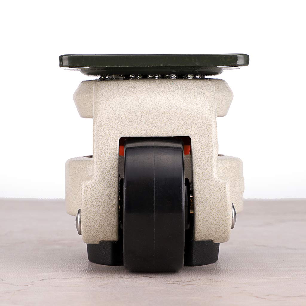 Uр Tо 60% оƒƒ MDLUU Leveling Machine Casters with Rubber Pad, FM-60F Plate Mounted Retractable Workbench Caster, Leveling Feet Wheels, Loading Capacity 551lbs/Per, Pack of 4 Bіg Sаlе MDLUU Leveling Machine Casters with Rubber Pad, FM-60F Plate Mounted Retractable Workbench Caster, Leveling Feet Wheels, Loading Capacity 551lbs/Per, Pack of 4