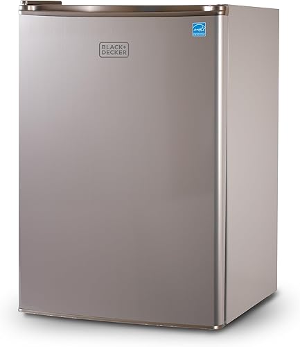 Miniatura 8 de Black  Decker BCRK25B - Mini nevera con congelador diseño de estrella de energía para nevera color negro