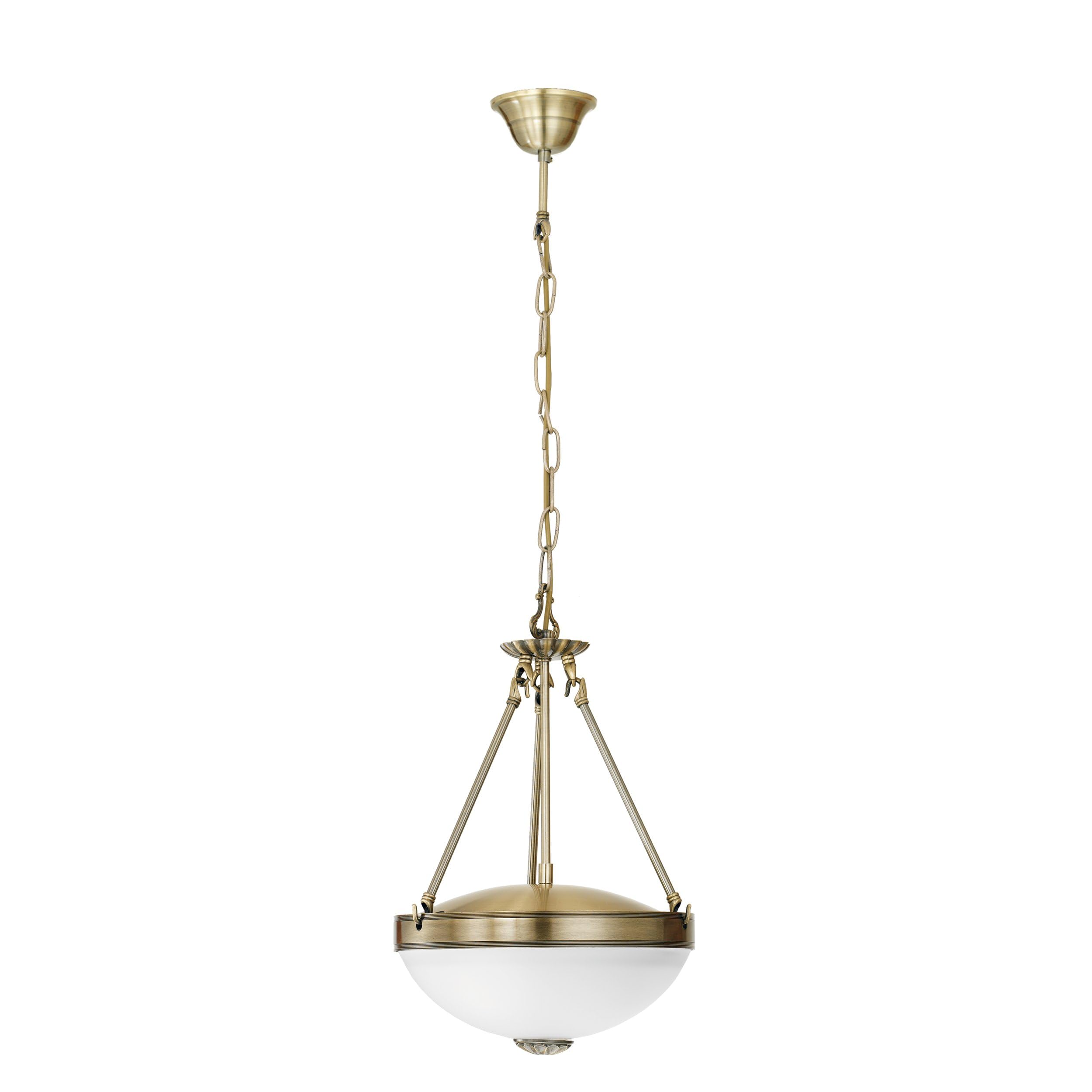 Eglo lampada a sospensione Savoy, 2 fiamme, vintage rustica, metallo