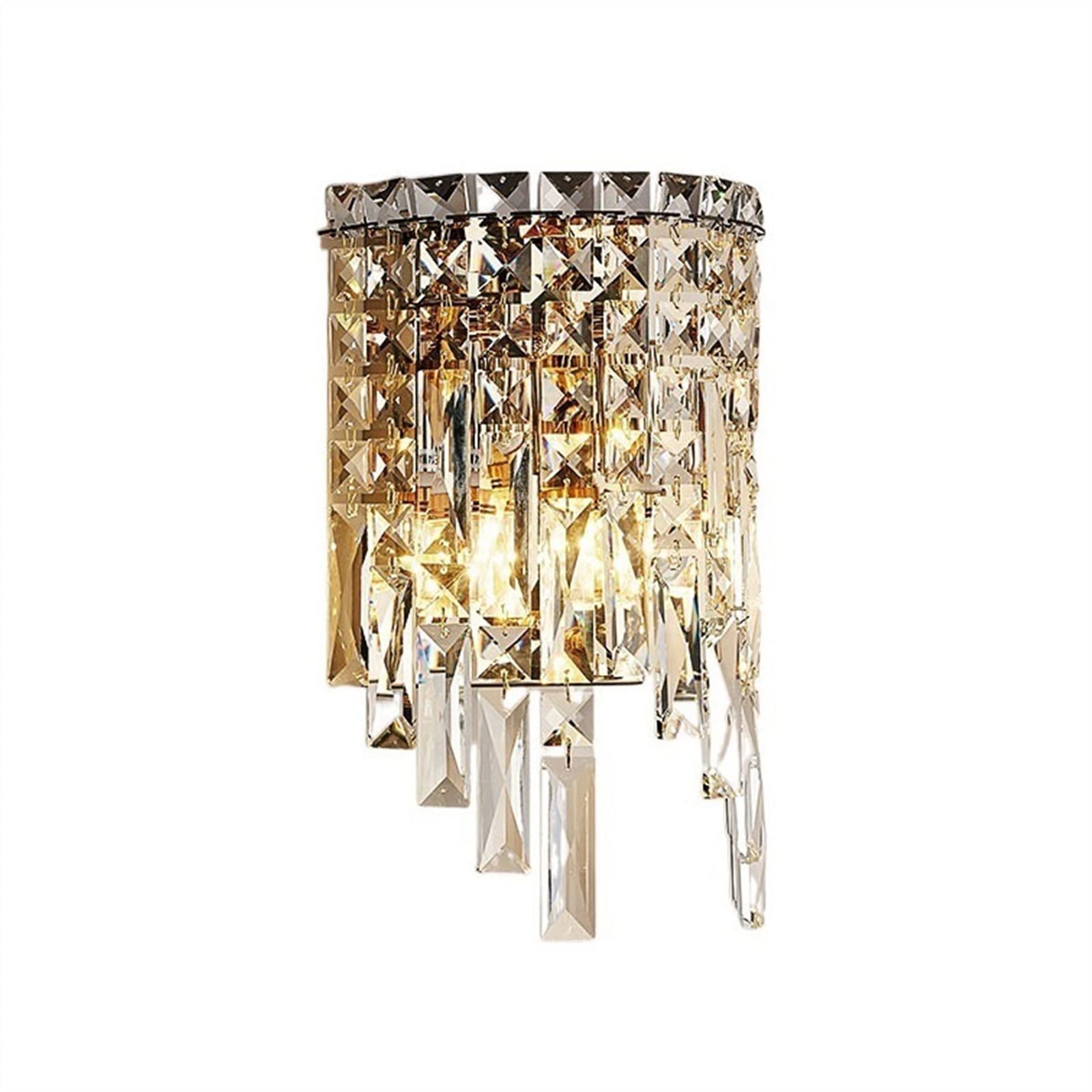 E7v2T9k6 Wall Lamps Corridor Staircase Lighting Fixtures Living Room Background Wall Lights Luxury Crystal Decorative Sconce Decor