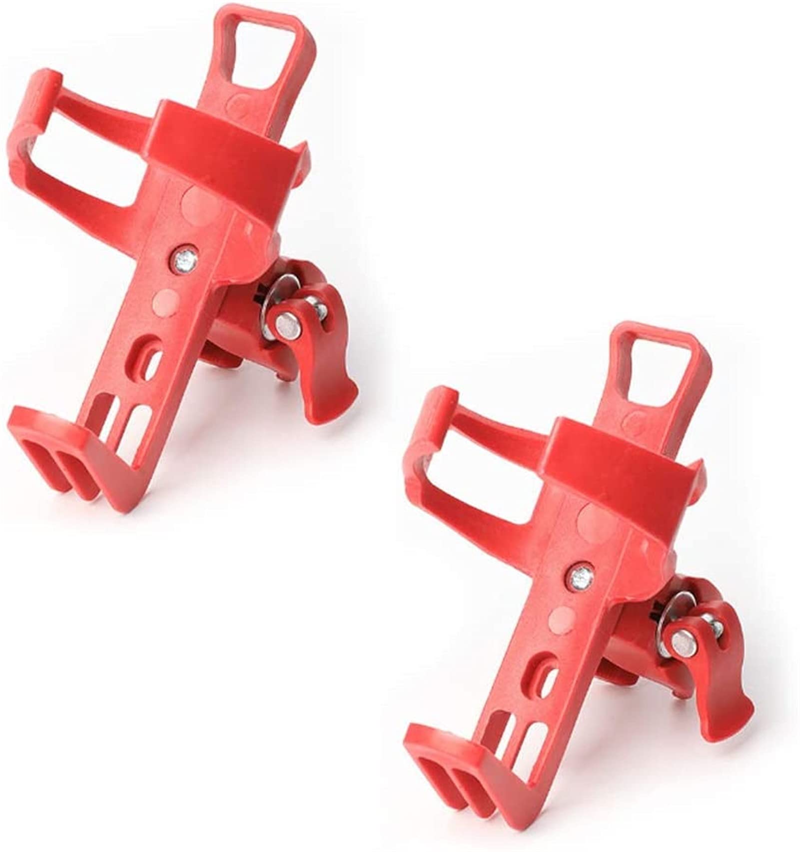 Porte-bouteille de vélo SSDD plastique acier rouge anti-chute et durable